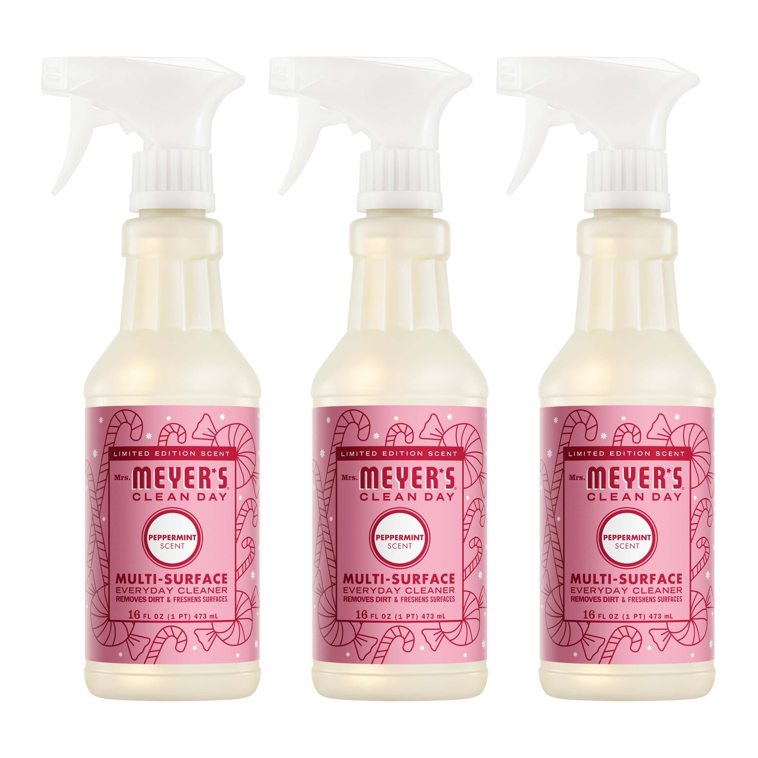Mrs. Meyer's Peppermint Multi-Surface Everyday Cleaner 3-count Bundle