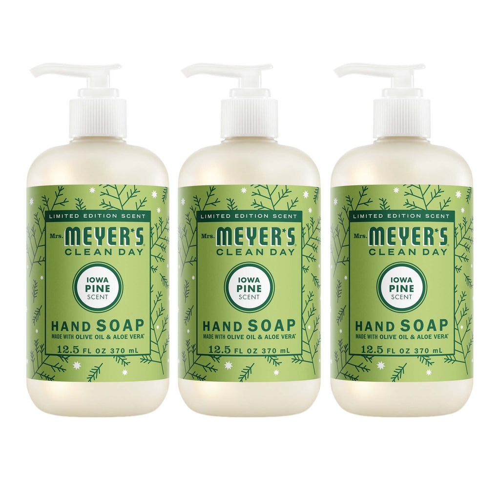 Mrs. Meyer's Iowa Pine Liquid Hand Soap 3-count Bundle