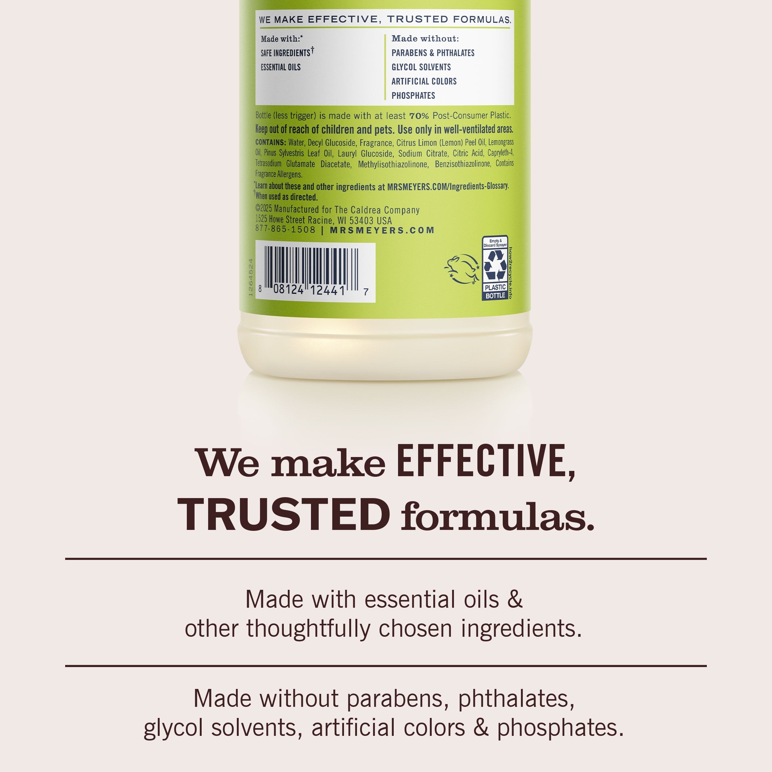 Mrs. Meyer's Lemon Verbena Multi-Surface Everyday Cleaner