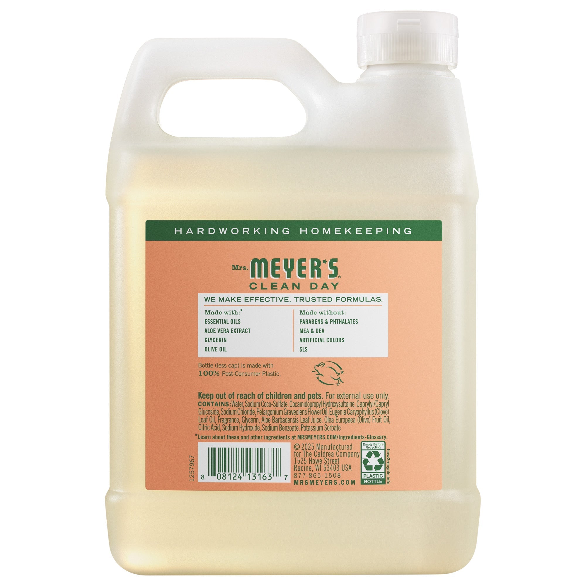 Mrs. Meyer's Geranium Liquid Hand Soap Refill