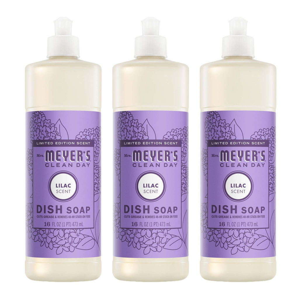 Mrs. Meyer's Lilac Dish Soap 3-count bundle