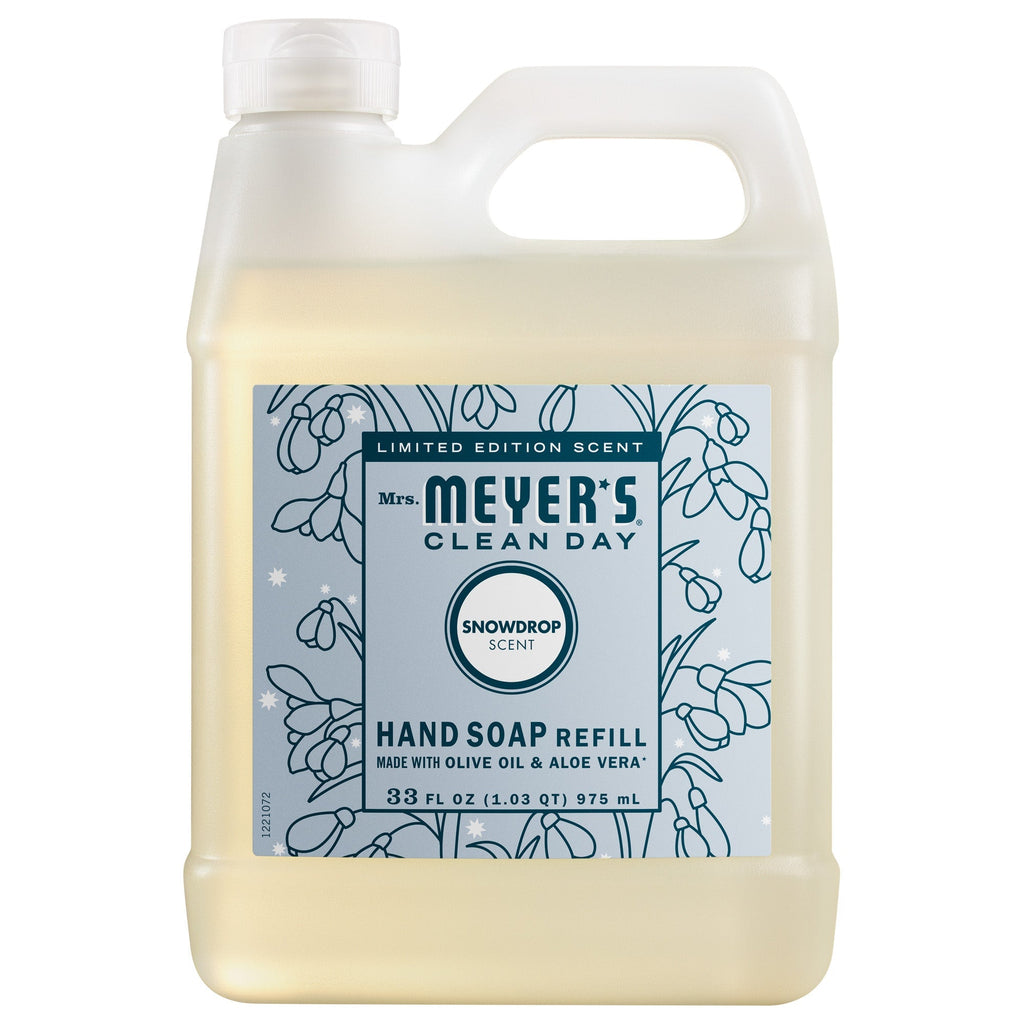 Mrs. Meyer's Snowdrop Liquid Hand Soap Refill