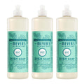 Mrs. Meyer's Mint Dish Soap 3-count bundle