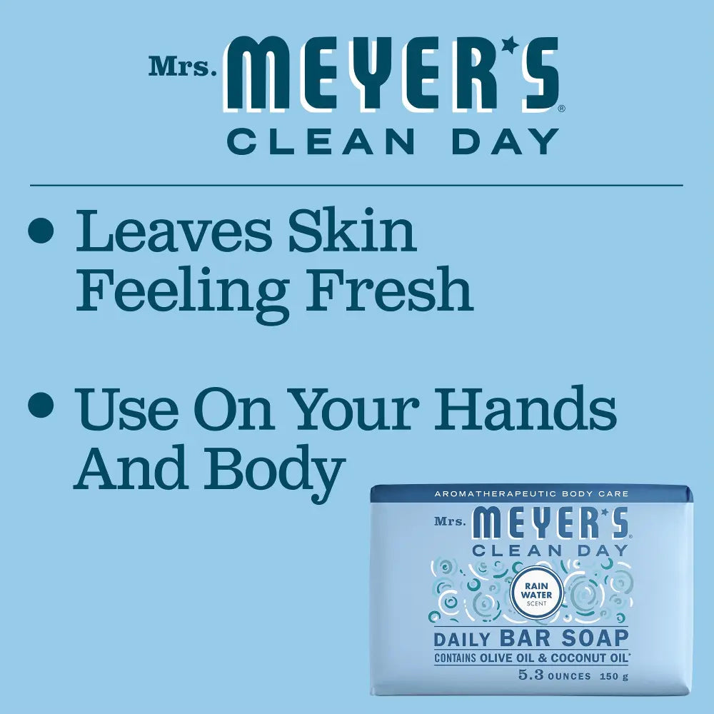 Mrs. Meyer's Rain Water Daily Bar Soap