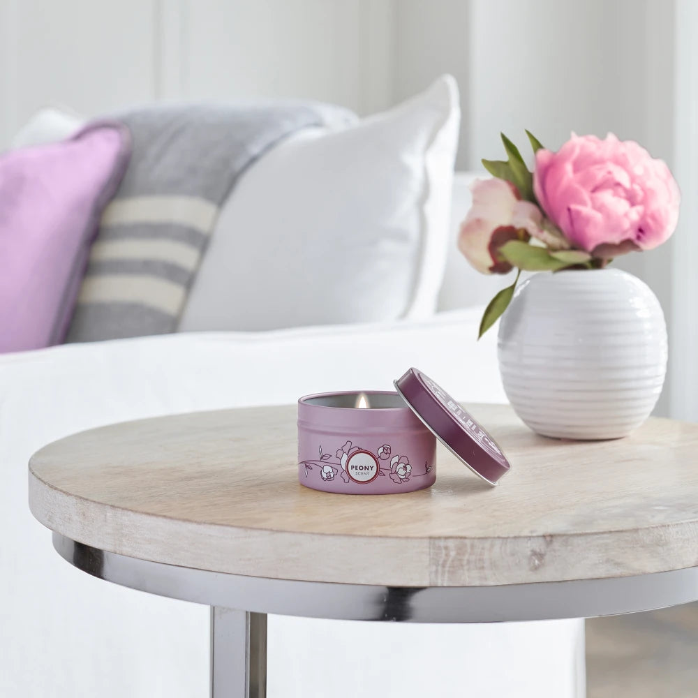 Peony Tin Candle | Mrs. Meyer's