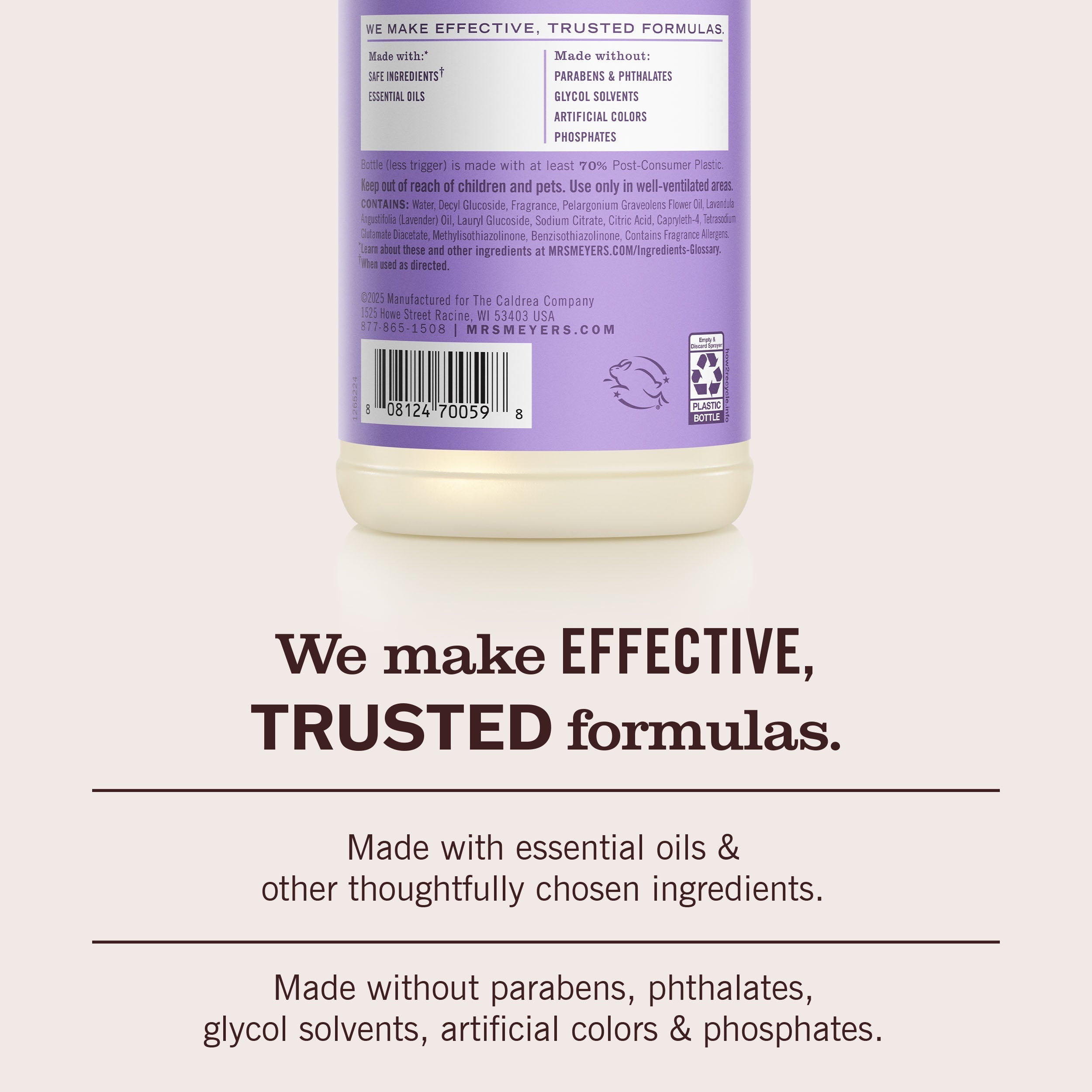 Mrs. Meyer's Lilac Multi-Surface Everyday Cleaner