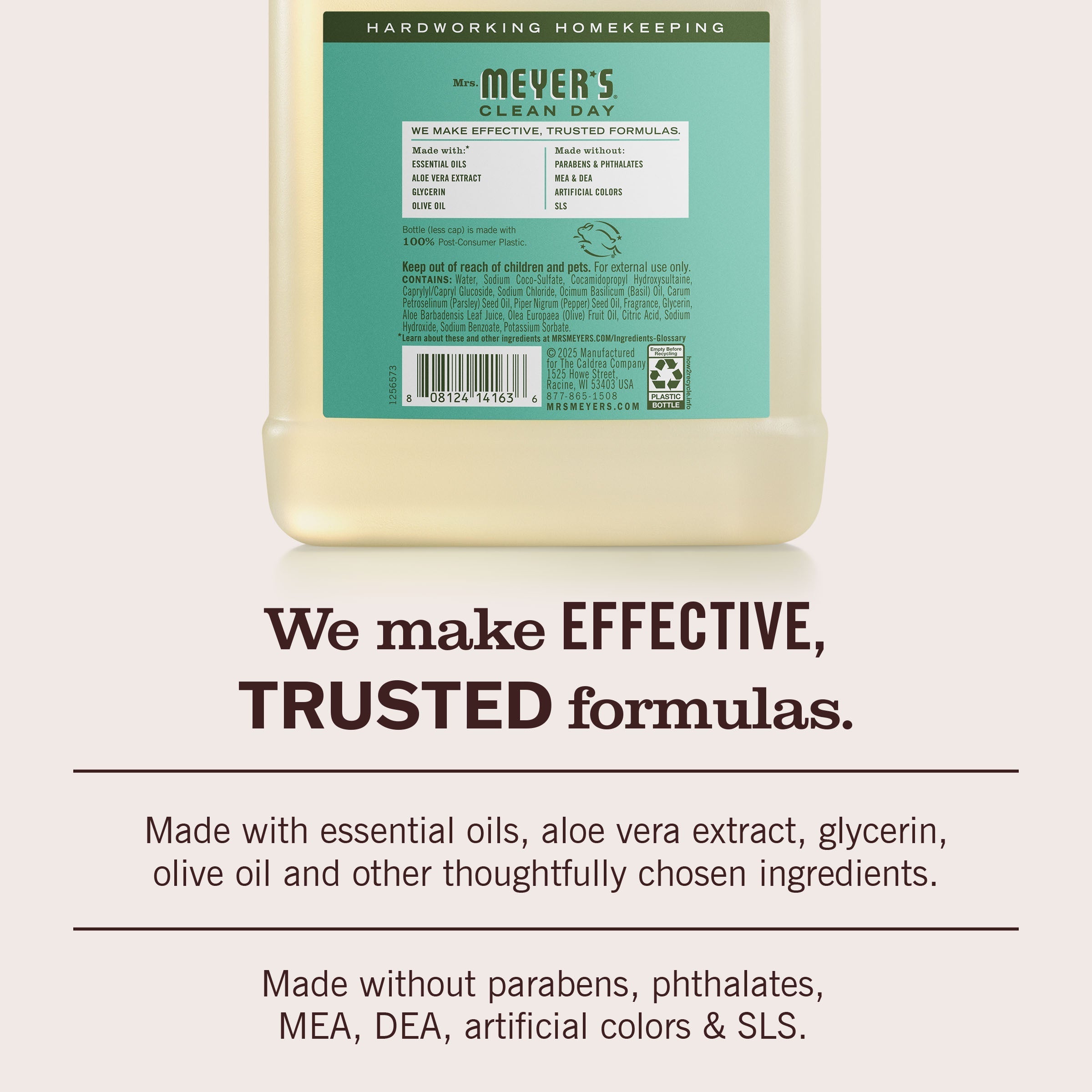 Mrs. Meyer's Basil Liquid Hand Soap Refill