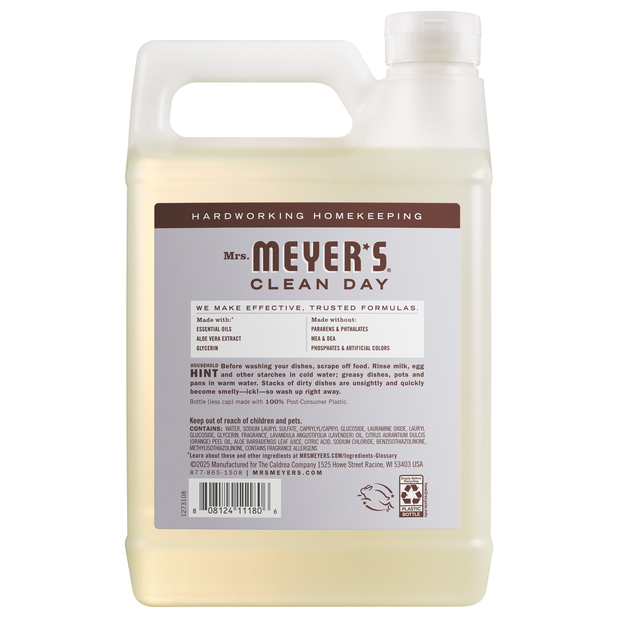Mrs. Meyer's Lavender Dish Soap Refill