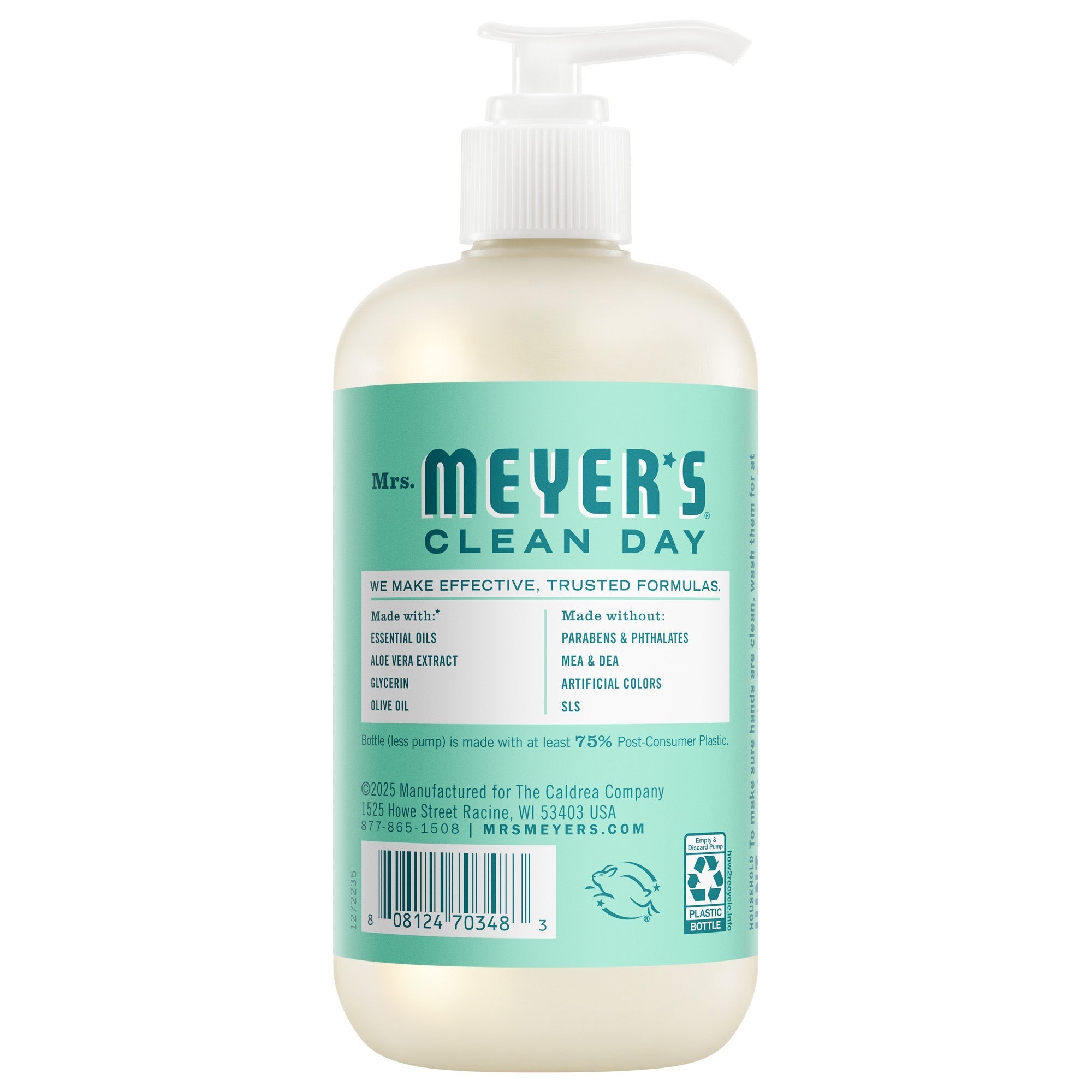 Mrs. Meyer's Mint Liquid Hand Soap 3-count Bundle