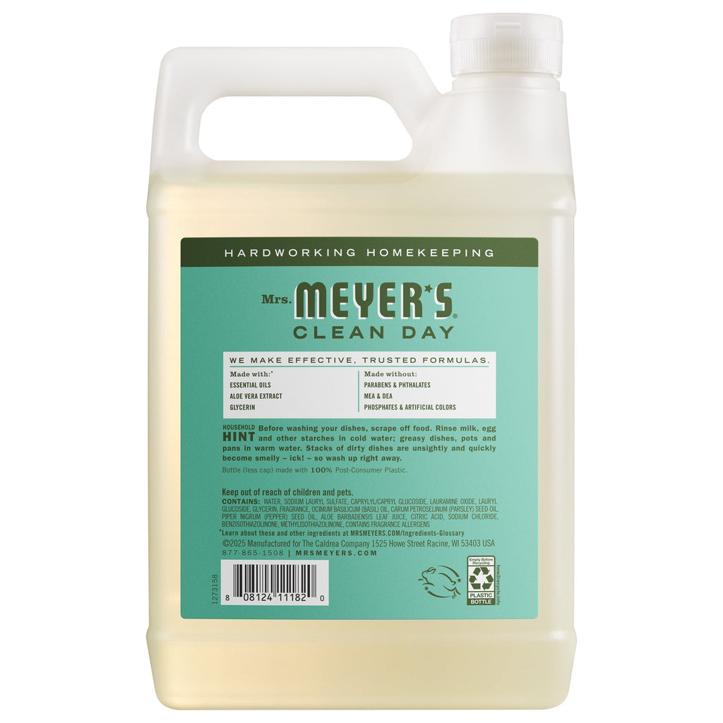 Mrs. Meyer's Basil Dish Soap Refill