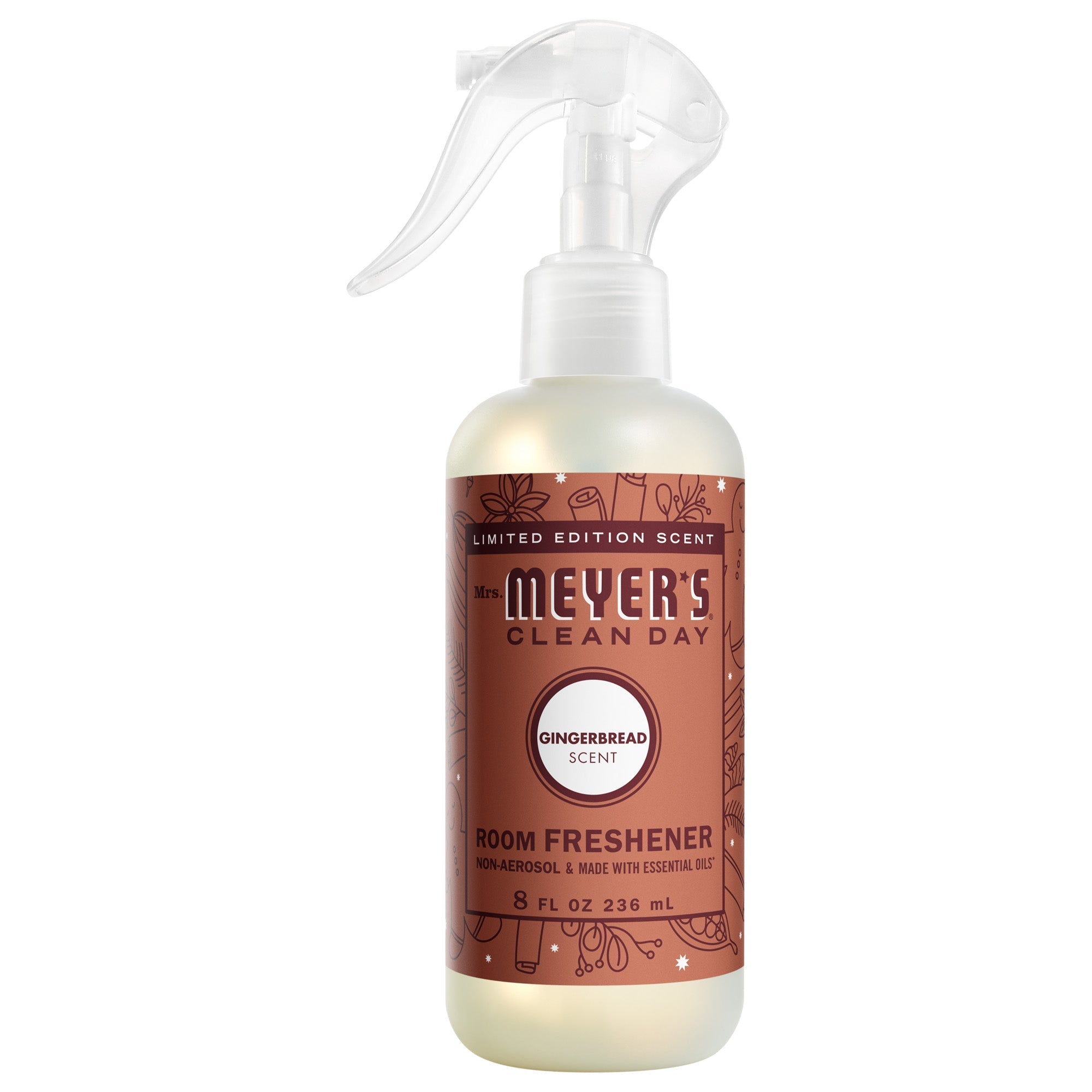 Gingerbread Room Spray: Non-Aerosolized Room Freshener | Mrs. Meyer's