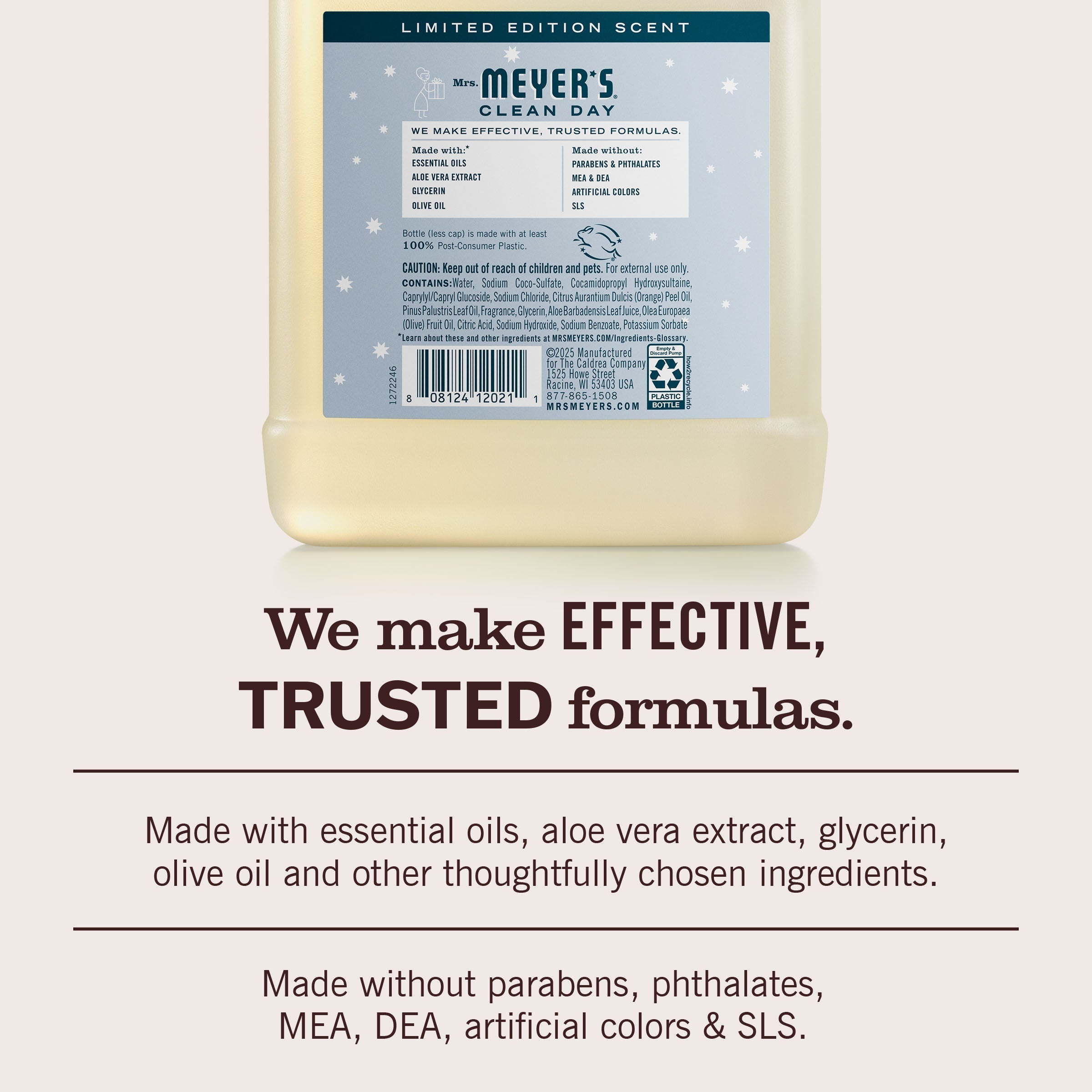 Mrs. Meyer's Snowdrop Liquid Hand Soap Refill