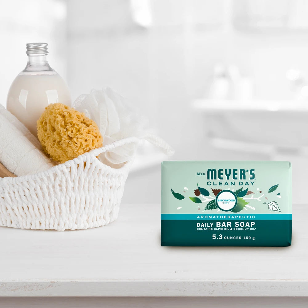 Mrs. Meyer's Birchwood Daily Bar Soap