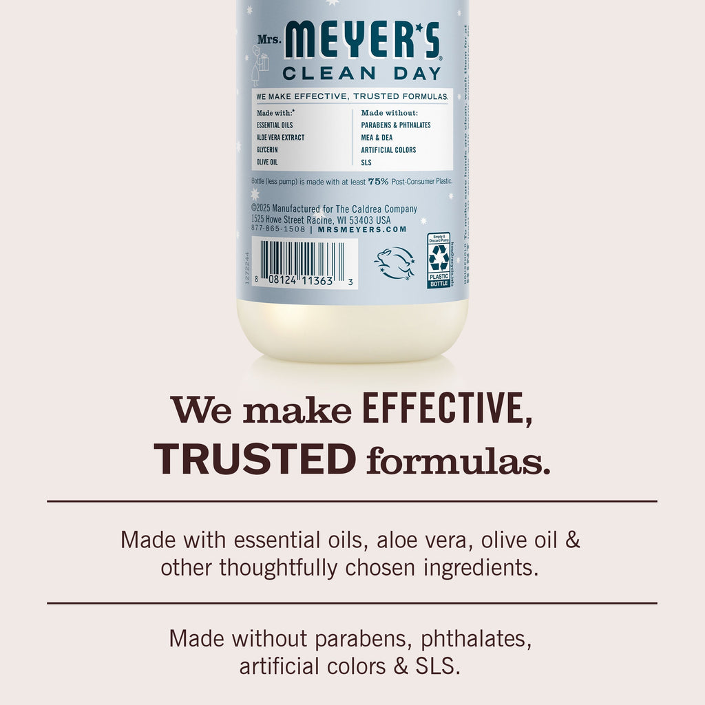 Mrs. Meyer's Snowdrop Liquid Hand Soap 3-count Bundle