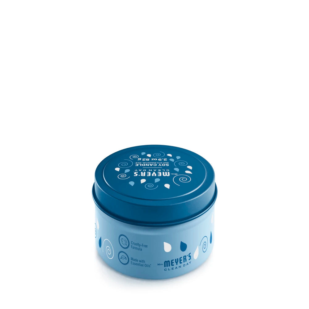 Mrs. Meyer's Rain Water Tin Candle